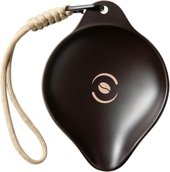 OutIn Coffee Bean Dosing Tray with Strap, Lightweight & Durable
