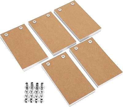 5pcs Flip Book Kit, Multipurpose Fun Hand Flip Picture Book for Calligraphy and Painting