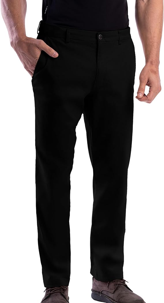 SCOTTeVEST Hidden Cargo Pant for Men, 8 Pockets, Casual Bottoms for Travel | Stretch Travel Cargo Pants with Natural Fibers, Versatile Comfort, Easy-Care Fabric, Machine Washable, and Secure Storage