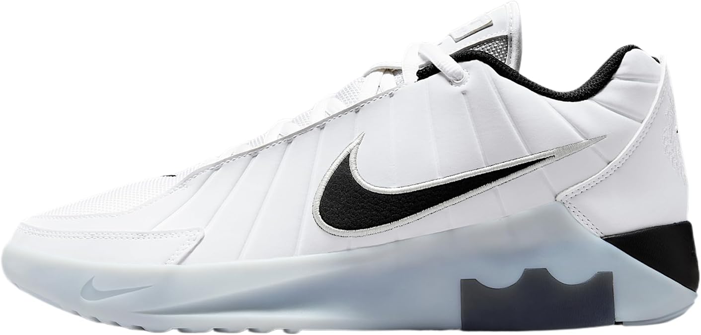 Nike Lebron Witness 9 Basketball Shoes (White/Neutral Grey/Black) Size 10.5