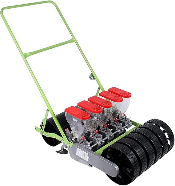 VADSBO Seeder, Handheld Seeding Machine, Garden Seeder, 6 Simultaneous Rows, Row Spacing 7-11cm, Walk Seeding, Easy to Use, Backyard Agriculture for Sowing Seeds