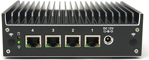 Protectli Vault Pro VP2410, 4 Port, Firewall Micro Appliance/Mini PC - Intel Celeron J4125, DDR4 RAM, M.2 SATA Storage, AES-NI, Barebones
