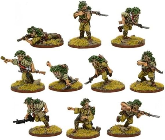 Warlord Games, Bolt Action, Japanese Veteran Infantry Squad