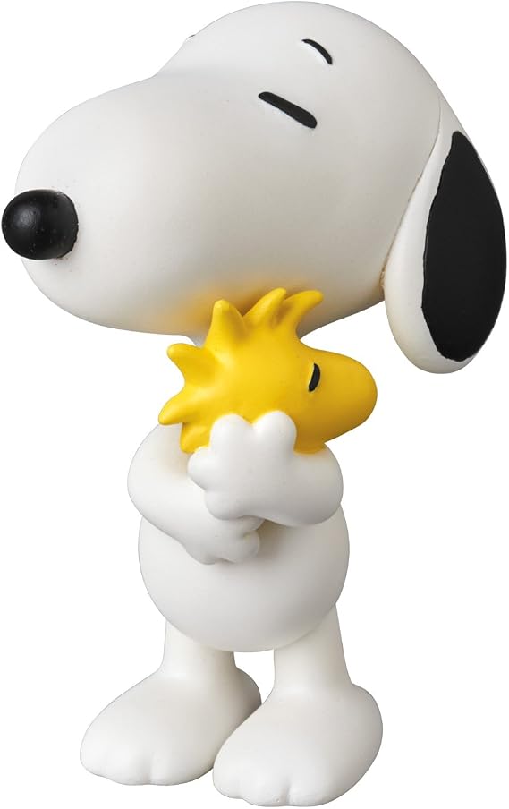 Medicom Peanuts: Snoopy Holding Woodstock Ultra Detail Figure
