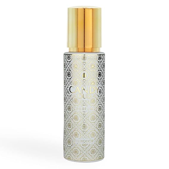 Candy Oud- Amber Vanilla Perfum | Fragrance for Men & Women | Unisex Scent Spray Perfum | Aromatic Blend Perfum- 1.10 oz