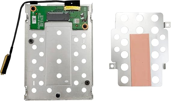 NVME M.2 PCIe SSD to 2.5 inch Hard Drive Caddy Bracket Tray with SATA HDD Long Cable Replacement for Lenovo ThinkPad X270 NS-A933