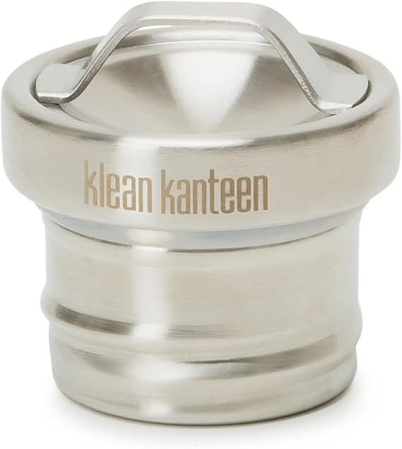Klean Kanteen Classic Steel Loop Cap Leak-Proof, Dishwasher-Safe, BPA-Free Brushed Stainless