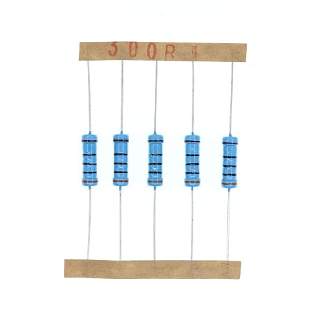 50PCS 2 Watts 2W 300R 300 Ohm 1% Metal Film Resistor