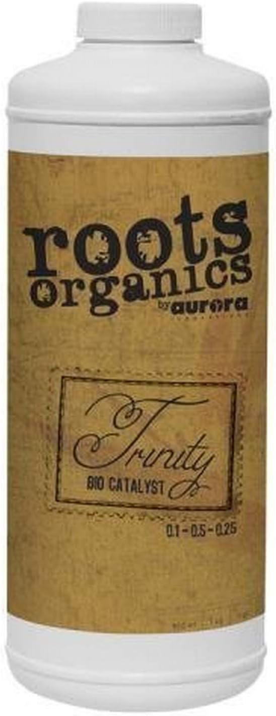 Roots Organics Trinity, Organic Plant & Rhizosphere Growth Enhancer, 25-.1-1 NPK, Quart
