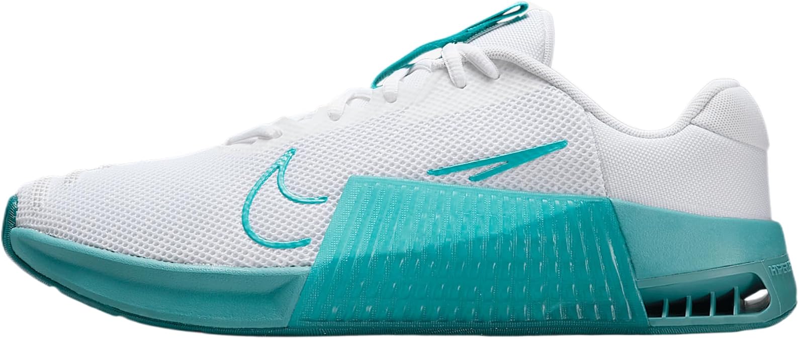 Men's Metcon 9 (105 - White/Smokey Blue/Midnight Turquoise/Dusty Cactus)