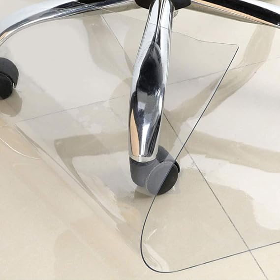 MObyat 36x46 30x48 51x63 Clear Chair Mat Transparent Carpet Floor Protector Mat Anti Scratch Kitchen Mats for Rolling Chairs Plastic Mat (Color : T1.5mm/0.06")