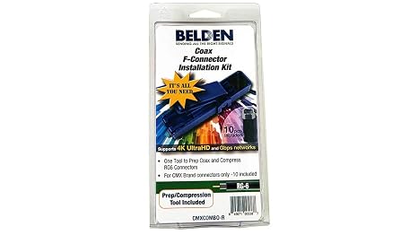 Coaxial Connector Installation Kit w/10 Connectors