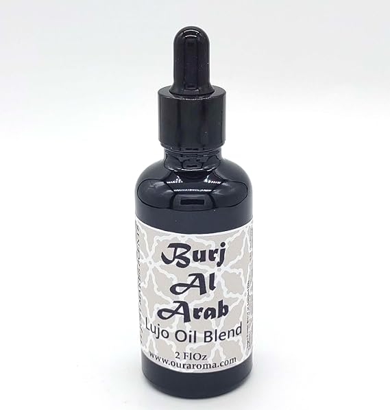 Our Aroma Burj Al Arab Scent Blend Oil - Fragrance Blend Oil - Fresh Citrus Blend - Lujo Collection Oil for Diffusers (1 FlOz)