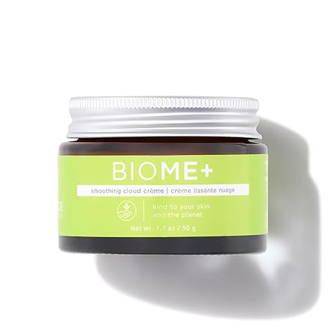 IMAGE Skincare, BIOME+ Smoothing Cloud Creme, Microbiome Friendly Face Night Cream, Supports Skin Moisture Barrier