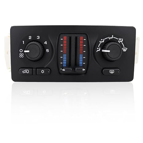 599-210XD Climate Control Module Heater Control Panel AC Control Fit for Chevrolet GMC Avalanche Silverado Suburban Tahoe Sierra Yukon Bravada
