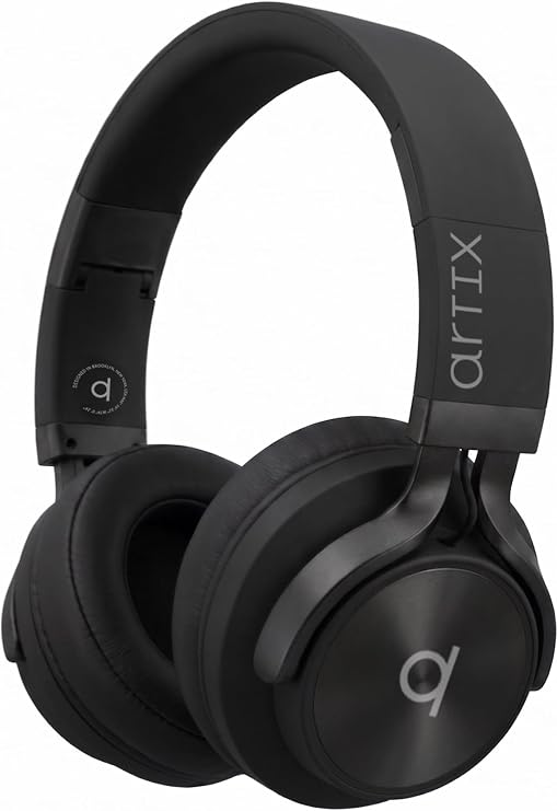 ARTIX Wireless Headphones for Kids Bluetooth Headphones for School (Black)