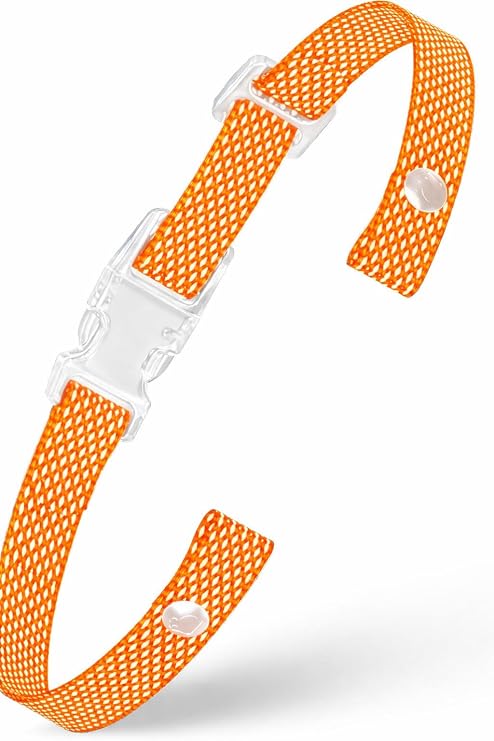 Elecane Replacement Strap for Bark Collar Adjustable Reflective Nylon Strap for Small, Medium & Large Dogs Soft, Durable, Easy to Fit Dog Collar Band Compatible with Most Bark & Training Collars