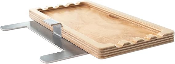 u.go Plein Air | Anywhere Wood Side Tray, 4"x8" Inches, Compatible with u.go Pochade Boxes, En Plein Air Easel Accessories