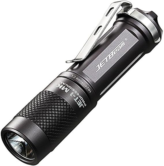 Jetbeam 9005653 1Mk Flashlight Black, Grey