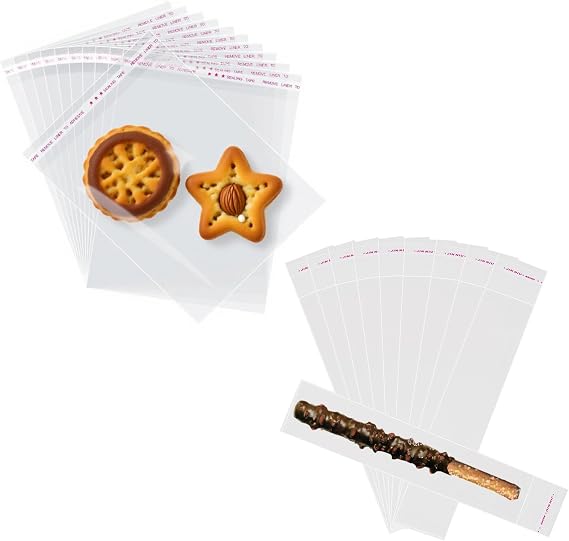Self Sealing Cellophane Bags 3x4inches and 2x10inches