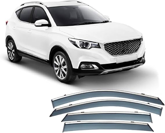 Side Window Deflectors for MG ZS/EZS MK1-ZS11 2017-2023 2024 Car Rain Shield Side Window rain Guards Window Visors Rain Guard Wind-Deflectors Side Window Deflector Windshield Awning