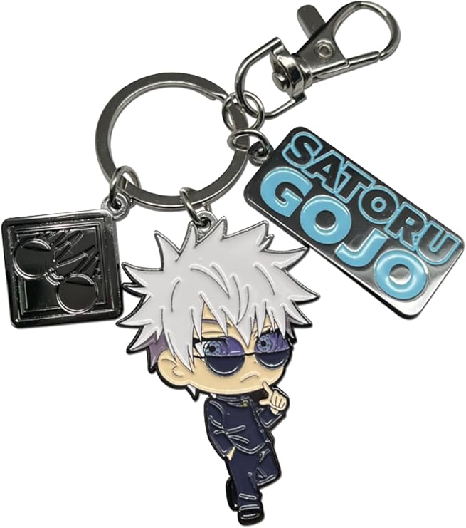 Great Eastern Entertainment Jujutsu Kaisen Hidden Inventory Arc - Satoru Gojo w/Charms Metal Keychain