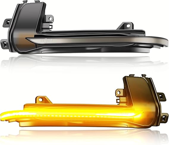 LED Dynamic Side Maker Wing Mirror Turn Signal Light For Audi A4 B8.5 A5 B8.5 S5 A3 8P RS3 RS4 RS5, Mirror Indicator LED Lamp, 2 Pieces
