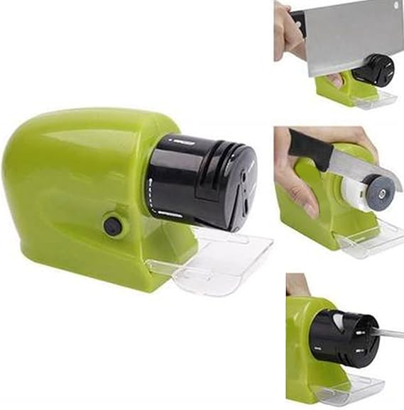 Changor Electric Knife Sharpener, High Speed Multi Functional Scissors Sharpener Fashionable Highly for Household Kitchen, for Knife, Scissors, Screwdriver