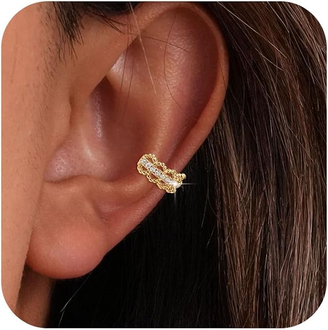 925 Sterling Silver Cartilage Piercing Helix Earring