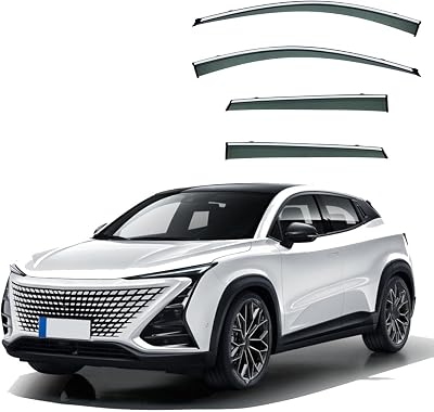 Wind Deflectors for Changan Gravity UNI-T MK1 2020 Window Visor, Anti-Rain & Wind Noise Deflectors, UV Protection Vent Covers