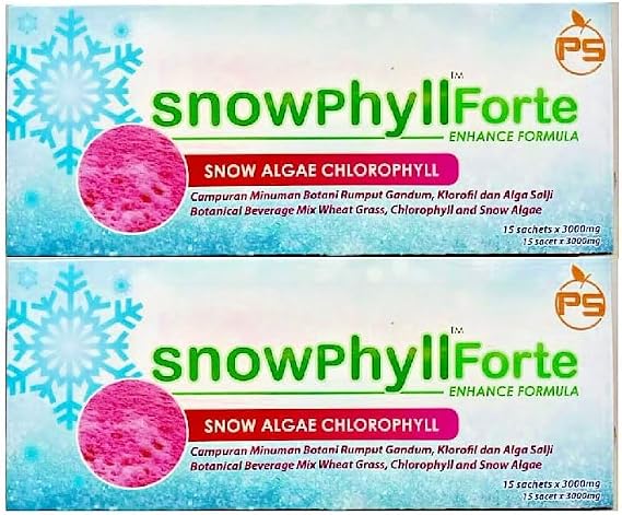 2 Packs Phytoscience Snowphyll Forte