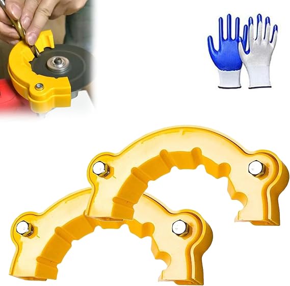New Drill Bit Sharpener for All Bits, Drill Bit Grinding Attachment, Multi-specification Drill Bit Grinding, Portable Drill Sharpener, Drill Sharpener, Old Drill Bit Grinder (2Pcs)