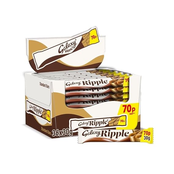 GALAXY Ripple 36 x 30g Bars (Bulk Buy)