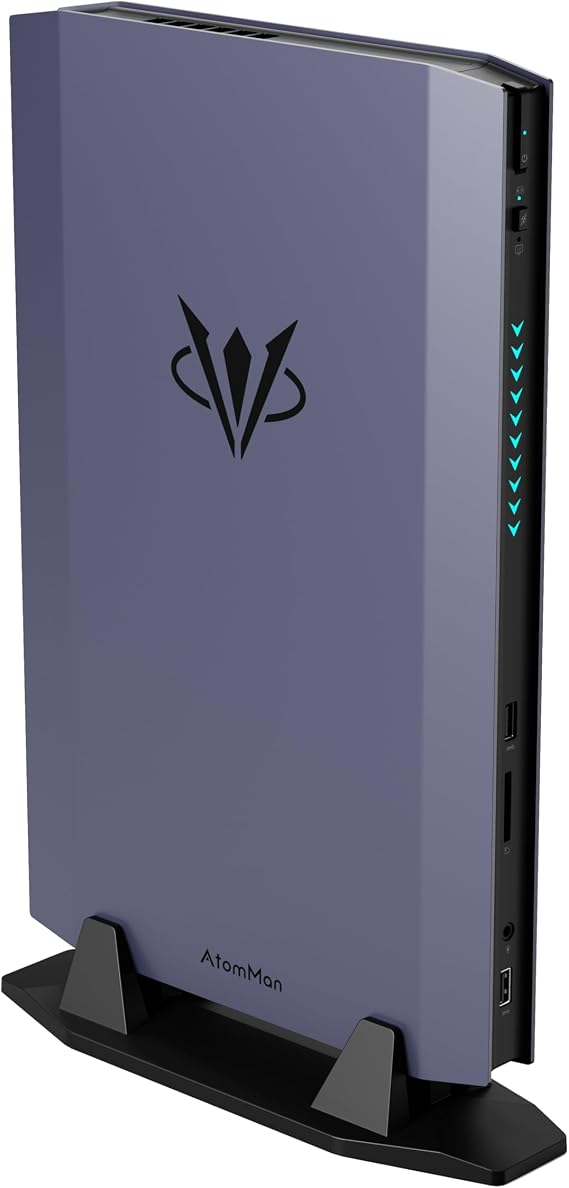 AtomMan G7 Ti Mini PC Core i9-14900HX (24C/32T, up to 5.8GHz) Barebone Version Without RAM/SSD/OS Gaming PC, HDMI2.1+USB4 Output, 2X SSD Slot, 3X USB3.2, WiFi 7, BT5.4, RTX 4070 Graphics