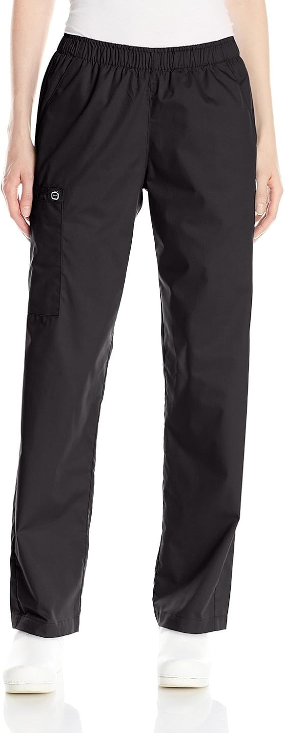 Wink WonderWORK Scrubs for Women, PullOn Cargo Scrub Pants
