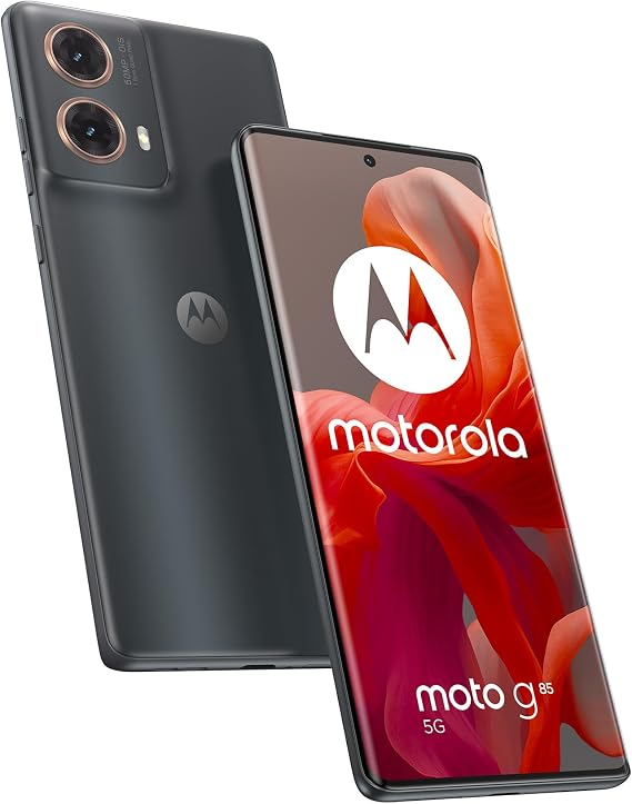 Motorola Moto g85 5G (6.67'' pOLED display, water repelent design, 50MP AI camera, 32MP, 120Hz, 30W, Dolby Atmos, 128/256 GB, Snapdragon 6s Gen 3, 5000mAh, dual SIM), Urban Grey