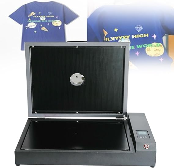Professional Dtf Heating Oven,Dual Aluminum Plate Curing Machine for T-Shirt Printing,40x32cm A3 Size,0-200c Pid Temp Control,930w Fast Drying,Timer & Alarm,Anti-Scalding Design