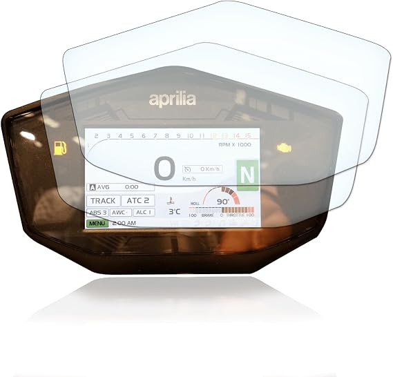 Screen Protector Speedometer Protective Film Suitable for Aprilia RSV4 / Shiver / Tuono / Dorsoduro 2017+ 9H Nano Glass