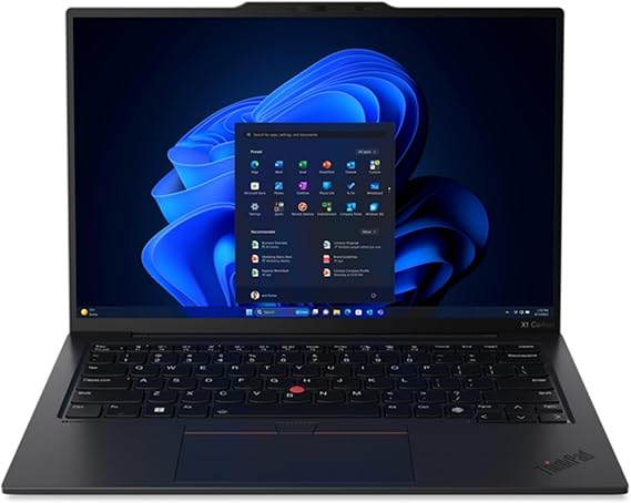 Lenovo Gen 12 ThinkPad X1 Carbon Laptop with Intel Ultra 7 165U vPro Processor, 14" WUXGA Anti-Glare Touchscreen, 64GB 6400MHz RAM, 1TB Gen4 Performance SSD, Haptic Touchpad, and Windows 11 Pro