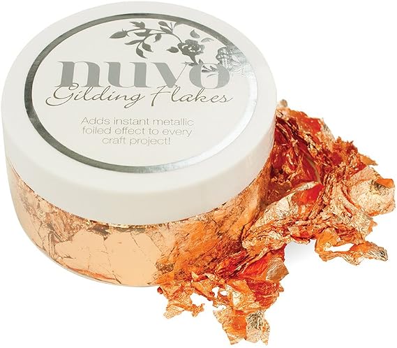Tonic Studios Nuvo Gilding Flakes 6.8oz-Sunkissed Copper