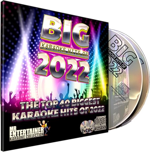 2022 Karaoke Chart Hits CDG Disc Pack. The Top 40 Chart Pop Songs of 2022. Mr Entertainer Big Hits