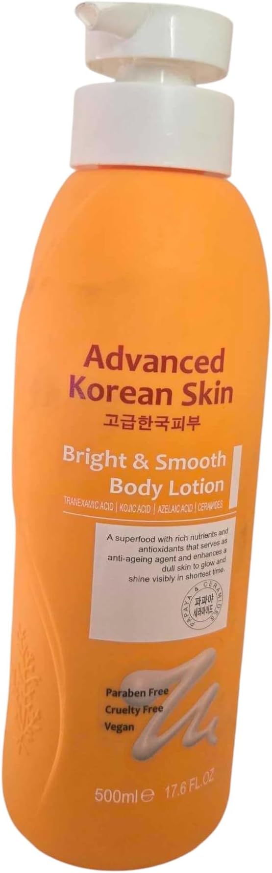 Advanced Korean Skin Bright & Smooth Body Lotion 500ml