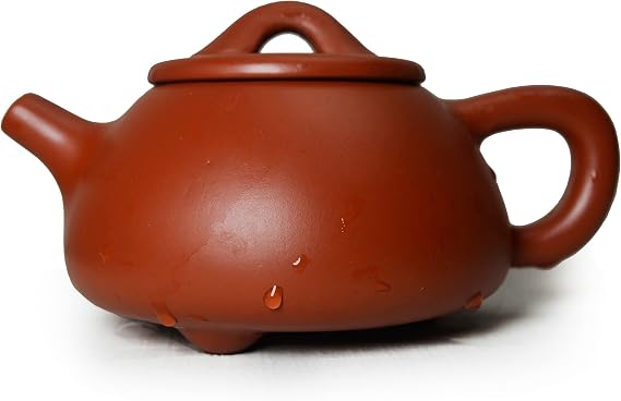 Teapot Chinese Yixing Zisha Genuine Black Zini Dragon Clay Shipiao Infusers Loose Tea (Red claynud 200ml)