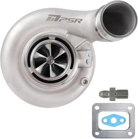 Pulsar Turbo 369D T4 Open 0.88A/R with 90 Elbow Outlet Compressor 80/73mm