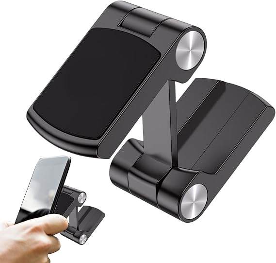 Magnetic Phone Holder | Foldable Smartphone Dashboard Cradles,360 Degree Rotation Car Phone Mount,for Navigation Cellphone Travel Vehicle Men Women