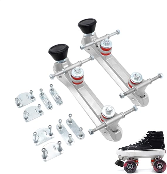 Roller Skate Base Kit Two-Row Shoes Modification Bracket | Roller Skate Bracket for Travel Park Indoor Outdoor Family Women Men Friends