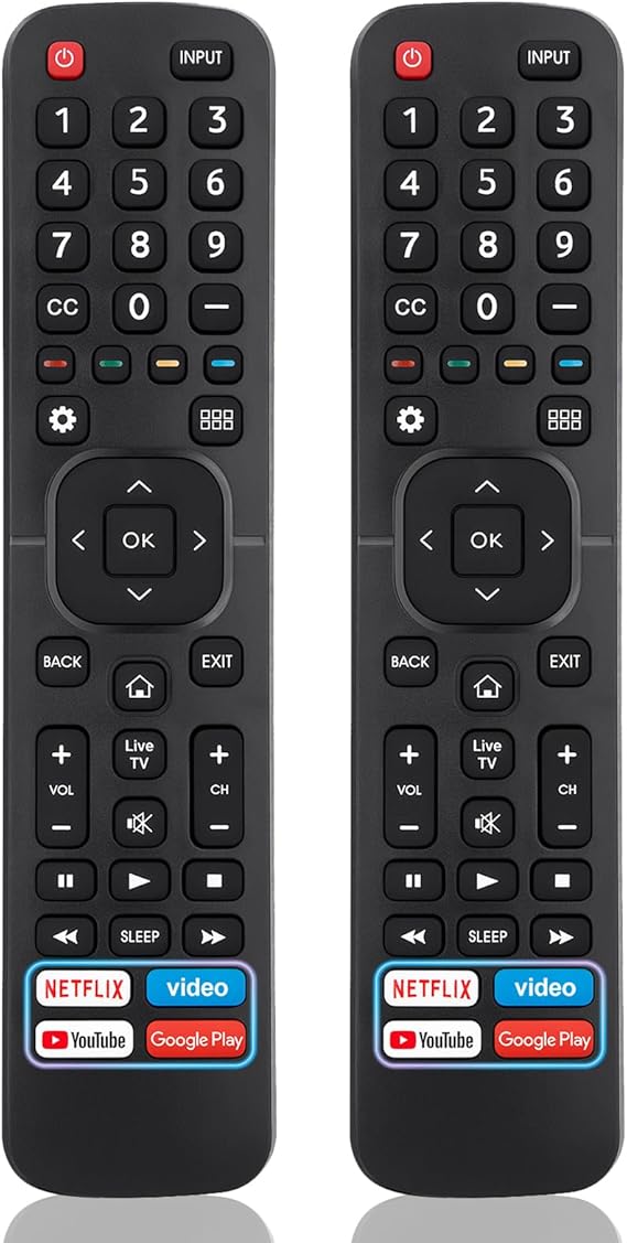 Universal for Hisense TV Remote Replacement2 Pack
