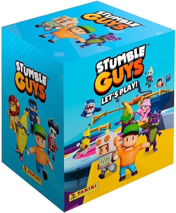 Panini Stumble Guys Let's Play Collectible Sticker Collection (2025) (Box of 36 Bags)