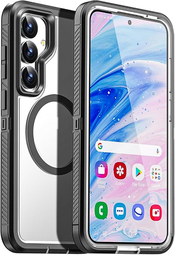 AICase for Samsung Galaxy S25 Plus Case[Compatible with Magsafe],Magnetic Heavy Duty Drop Protection Full Body Rugged Shockproof/Dust Proof Military Protective Tough Durable for S25 Plus 6.7" 2025_2