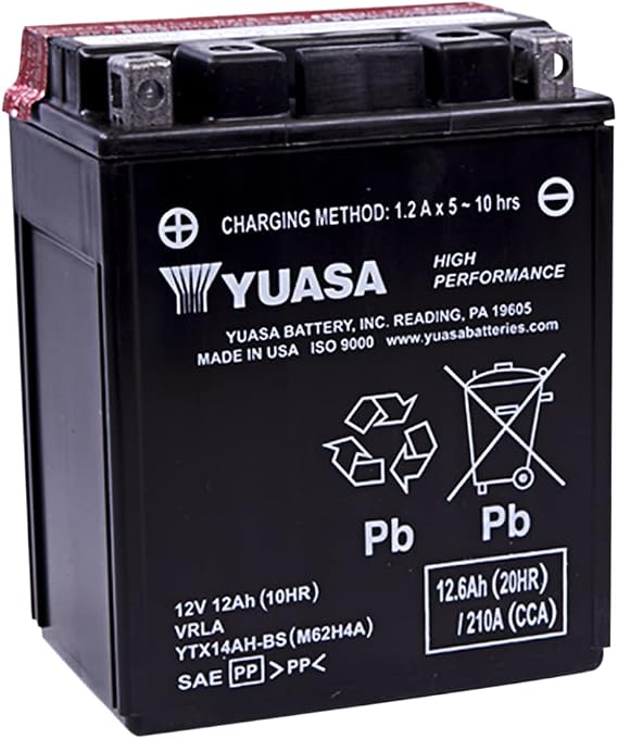 Ytx14ah-bs Yuasa Battery